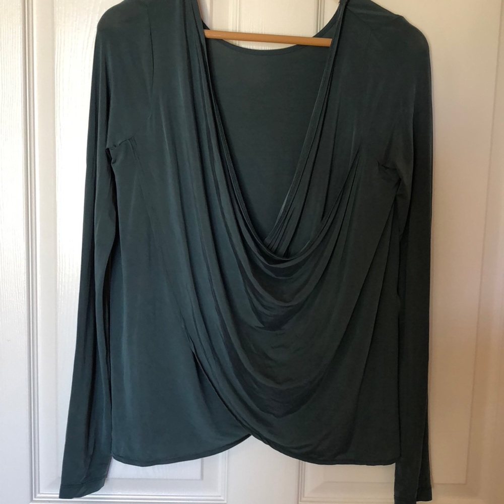 Emerald Green Low Back Top